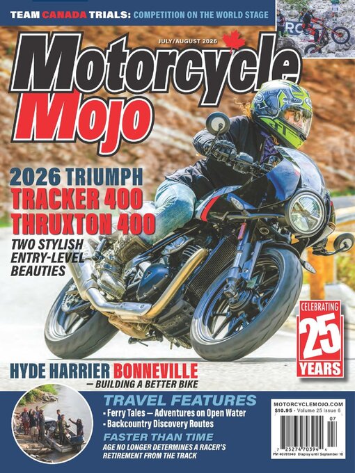 Cover image for Motorcycle Mojo Magazine